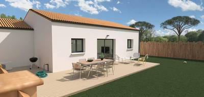 Programme terrain + maison à Chavagnes-les-Redoux en Vendée (85) de 81 m² à vendre au prix de 210320€ - 3