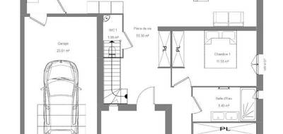 Programme terrain + maison à Larçay en Indre-et-Loire (37) de 130 m² à vendre au prix de 399000€ - 3