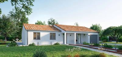 Programme terrain + maison à Viriat en Ain (01) de 105 m² à vendre au prix de 355445€ - 1