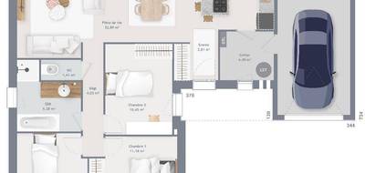 Programme terrain + maison à Toury en Eure-et-Loir (28) de 89 m² à vendre au prix de 261983€ - 4
