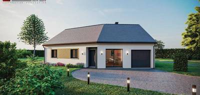 Programme terrain + maison à Gamaches en Somme (80) de 85 m² à vendre au prix de 173100€ - 1