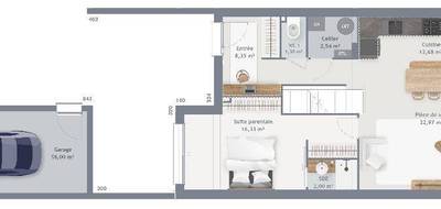 Programme terrain + maison à Saint-Michel-sur-Orge en Essonne (91) de 100 m² à vendre au prix de 380000€ - 4