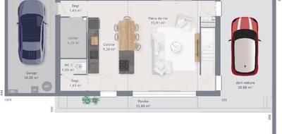 Programme terrain + maison à Courlon-sur-Yonne en Yonne (89) de 120 m² à vendre au prix de 446276€ - 4