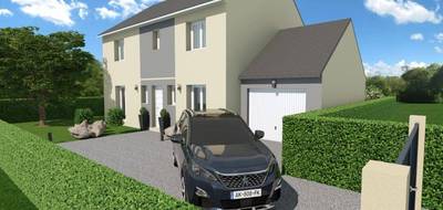 Programme terrain + maison à Genneville en Calvados (14) de 110 m² à vendre au prix de 300400€ - 1