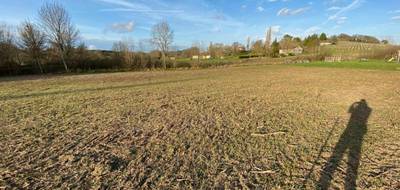 Terrain seul à Lamothe-Montravel en Dordogne (24) de 1350 m² à vendre au prix de 37000€ - 1