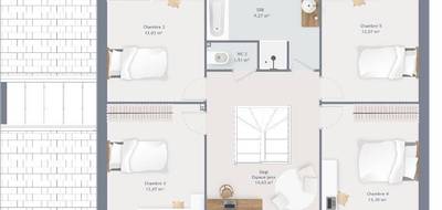 Programme terrain + maison à Palaiseau en Essonne (91) de 155 m² à vendre au prix de 535000€ - 4