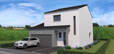 Programme terrain + maison à Rémilly en Moselle (57) de 95 m² à vendre au prix de 309000€ - 1