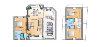 Programme terrain + maison à Chavagnes-les-Redoux en Vendée (85) de 87 m² à vendre au prix de 226170€ - 4