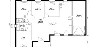 Programme terrain + maison à Chalamont en Ain (01) de 92 m² à vendre au prix de 258000€ - 3