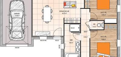 Programme terrain + maison à Bellevigne-en-Layon en Maine-et-Loire (49) de 100 m² à vendre au prix de 251800€ - 4