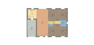 Programme terrain + maison à Pont-Saint-Martin en Loire-Atlantique (44) de 90 m² à vendre au prix de 351000€ - 4