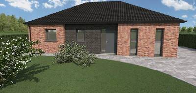Programme terrain + maison à Les Rues-des-Vignes en Nord (59) de 93 m² à vendre au prix de 217000€ - 1