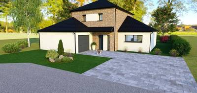 Programme terrain + maison à Lapugnoy en Pas-de-Calais (62) de 127 m² à vendre au prix de 369000€ - 1