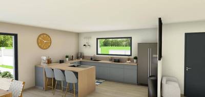 Programme terrain + maison à Saint-André-sur-Vieux-Jonc en Ain (01) de 100 m² à vendre au prix de 279900€ - 3