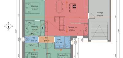 Programme terrain + maison à Lairoux en Vendée (85) de 85 m² à vendre au prix de 184900€ - 3