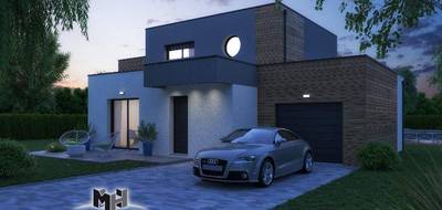 Programme terrain + maison à Verny en Moselle (57) de 130 m² à vendre au prix de 439000€ - 1
