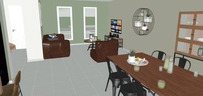 Programme terrain + maison à Harnes en Pas-de-Calais (62) de 130 m² à vendre au prix de 298765€ - 2