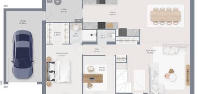 Programme terrain + maison à Le Torquesne en Calvados (14) de 145 m² à vendre au prix de 387659€ - 4