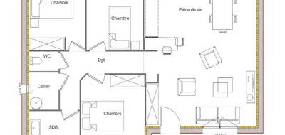 Programme terrain + maison à Nœux-les-Mines en Pas-de-Calais (62) de 83 m² à vendre au prix de 195000€ - 3