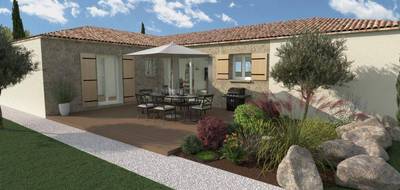 Programme terrain + maison à Vallon-Pont-d'Arc en Ardèche (07) de 99 m² à vendre au prix de 240000€ - 1