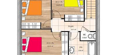 Programme terrain + maison à La Roche-Blanche en Loire-Atlantique (44) de 79 m² à vendre au prix de 245500€ - 4