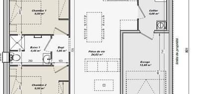 Programme terrain + maison à Port-Saint-Père en Loire-Atlantique (44) de 55 m² à vendre au prix de 205500€ - 3