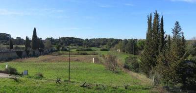 Terrain seul à Aubais en Gard (30) de 400 m² à vendre au prix de 164900€ - 1