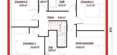 Programme terrain + maison à Chatou en Yvelines (78) de 110 m² à vendre au prix de 778000€ - 4