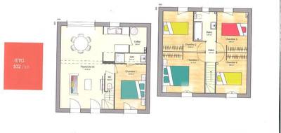 Programme terrain + maison à Pringy en Seine-et-Marne (77) de 102 m² à vendre au prix de 344811€ - 3