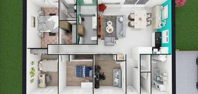 Programme terrain + maison à Omet en Gironde (33) de 100 m² à vendre au prix de 259000€ - 3