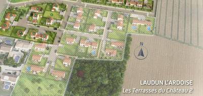 Terrain seul à Laudun-l'Ardoise en Gard (30) de 400 m² à vendre au prix de 76000€ - 3