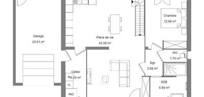 Programme terrain + maison à Mosnay en Indre (36) de 110 m² à vendre au prix de 229800€ - 4