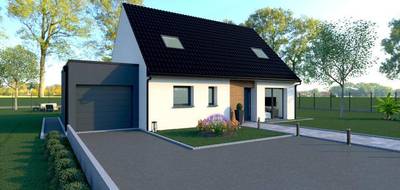 Programme terrain + maison à Templeuve-en-Pévèle en Nord (59) de 115 m² à vendre au prix de 382000€ - 1