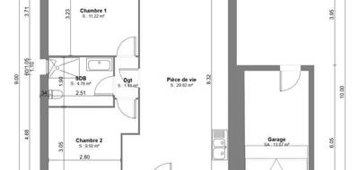 Programme terrain + maison à Marcorignan en Aude (11) de 50 m² à vendre au prix de 211391€ - 3