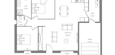 Programme terrain + maison à Sonzay en Indre-et-Loire (37) de 71 m² à vendre au prix de 210000€ - 4