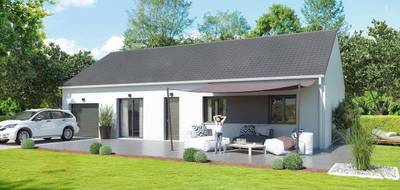 Programme terrain + maison à Bellevue-la-Montagne en Haute-Loire (43) de 91 m² à vendre au prix de 157600€ - 1