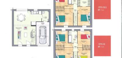 Programme terrain + maison à Palaiseau en Essonne (91) de 89 m² à vendre au prix de 379220€ - 4