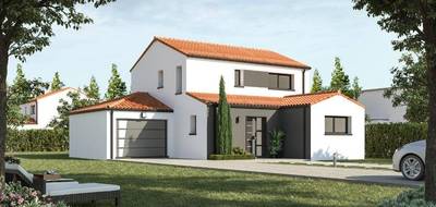 Programme terrain + maison à Saint-Philbert-de-Grand-Lieu en Loire-Atlantique (44) de 124 m² à vendre au prix de 359200€ - 2