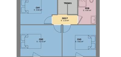 Programme terrain + maison à Pertuis en Vaucluse (84) de 77 m² à vendre au prix de 304900€ - 4