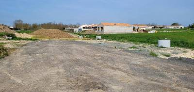 Terrain seul à Courçon en Charente-Maritime (17) de 448 m² à vendre au prix de 74000€ - 2