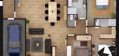 Programme terrain + maison à Les Monts du Roumois en Eure (27) de 99 m² à vendre au prix de 219400€ - 4