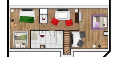 Programme terrain + maison à Les Grandes-Ventes en Seine-Maritime (76) de 104 m² à vendre au prix de 281200€ - 4