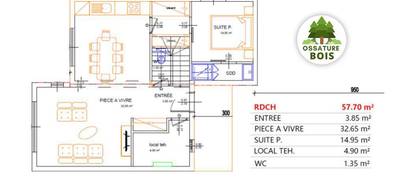 Programme terrain + maison à Marcy en Rhône (69) de 113 m² à vendre au prix de 455000€ - 3