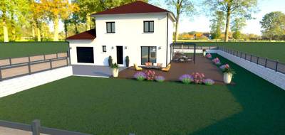 Programme terrain + maison à Saint-Chef en Isère (38) de 92 m² à vendre au prix de 317000€ - 1