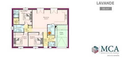 Programme terrain + maison à Salles-sur-Mer en Charente-Maritime (17) de 85 m² à vendre au prix de 419147€ - 4