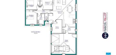 Programme terrain + maison à Saint-Laurent en Creuse (23) de 139 m² à vendre au prix de 279700€ - 3