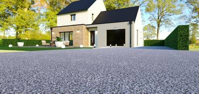 Programme terrain + maison à Port-en-Bessin-Huppain en Calvados (14) de 125 m² à vendre au prix de 355500€ - 1