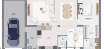Programme terrain + maison à Hermes en Oise (60) de 140 m² à vendre au prix de 312000€ - 4