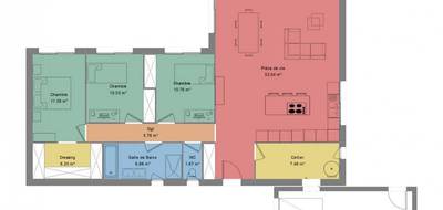 Programme terrain + maison à Barjac en Gard (30) de 90 m² à vendre au prix de 335000€ - 3