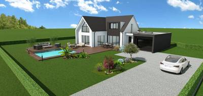 Programme terrain + maison à Saint-Marc-le-Blanc en Ille-et-Vilaine (35) de 117 m² à vendre au prix de 318300€ - 3